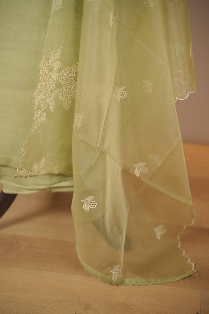 Semi Chanderi Salwar TSS01771