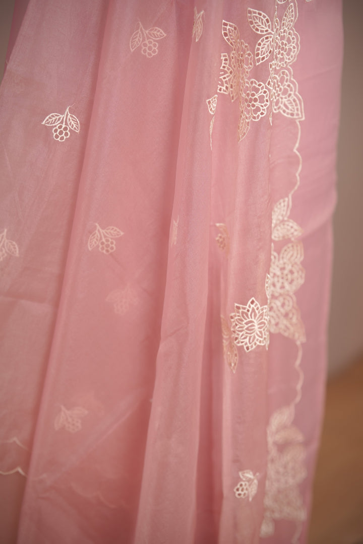 Semi Chanderi Salwar TSS01772