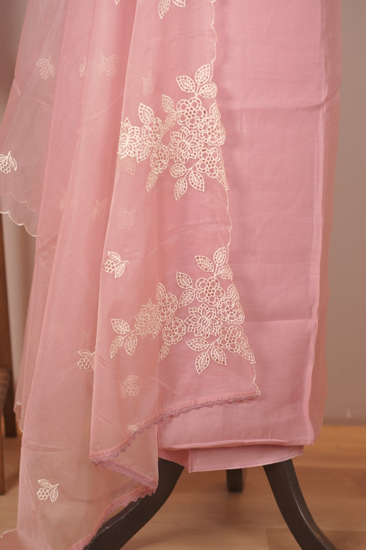 Semi Chanderi Salwar TSS01772
