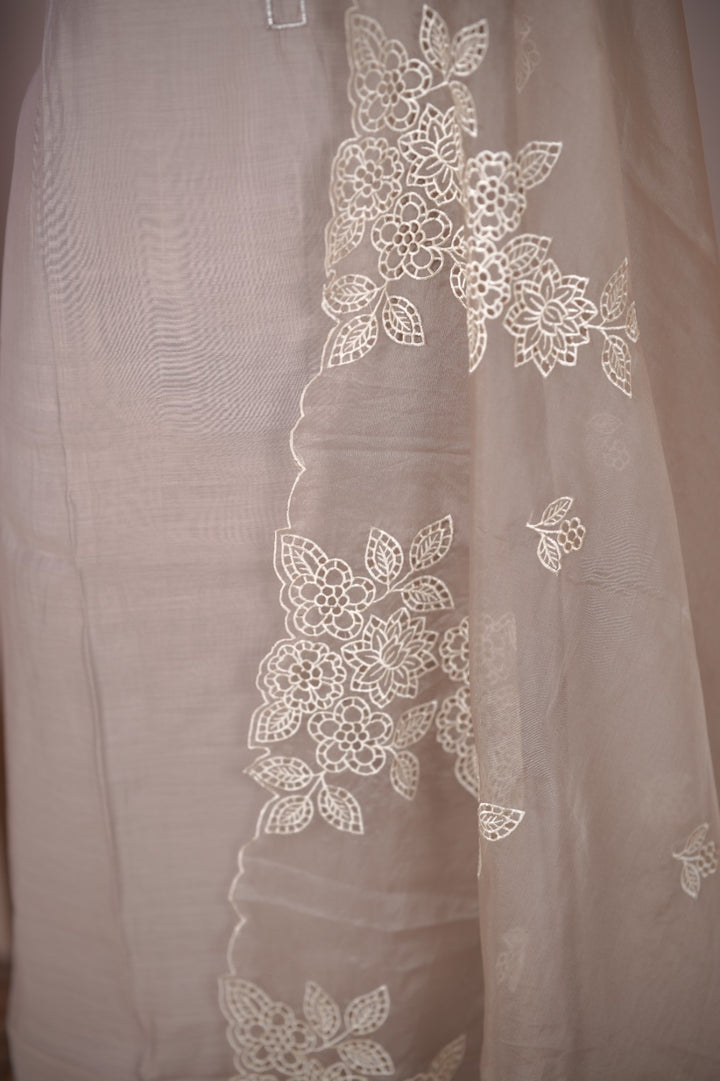 Semi Chanderi Salwar TSS01773