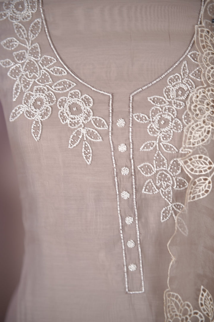 Semi Chanderi Salwar TSS01773
