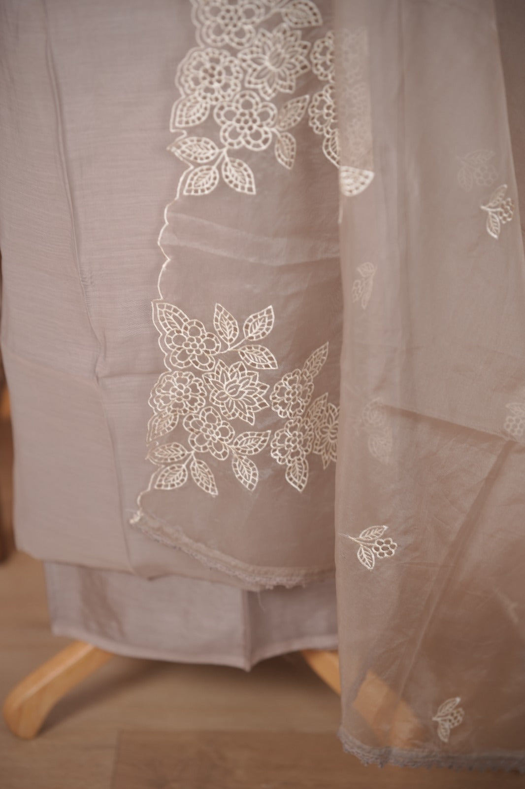 Semi Chanderi Salwar TSS01773