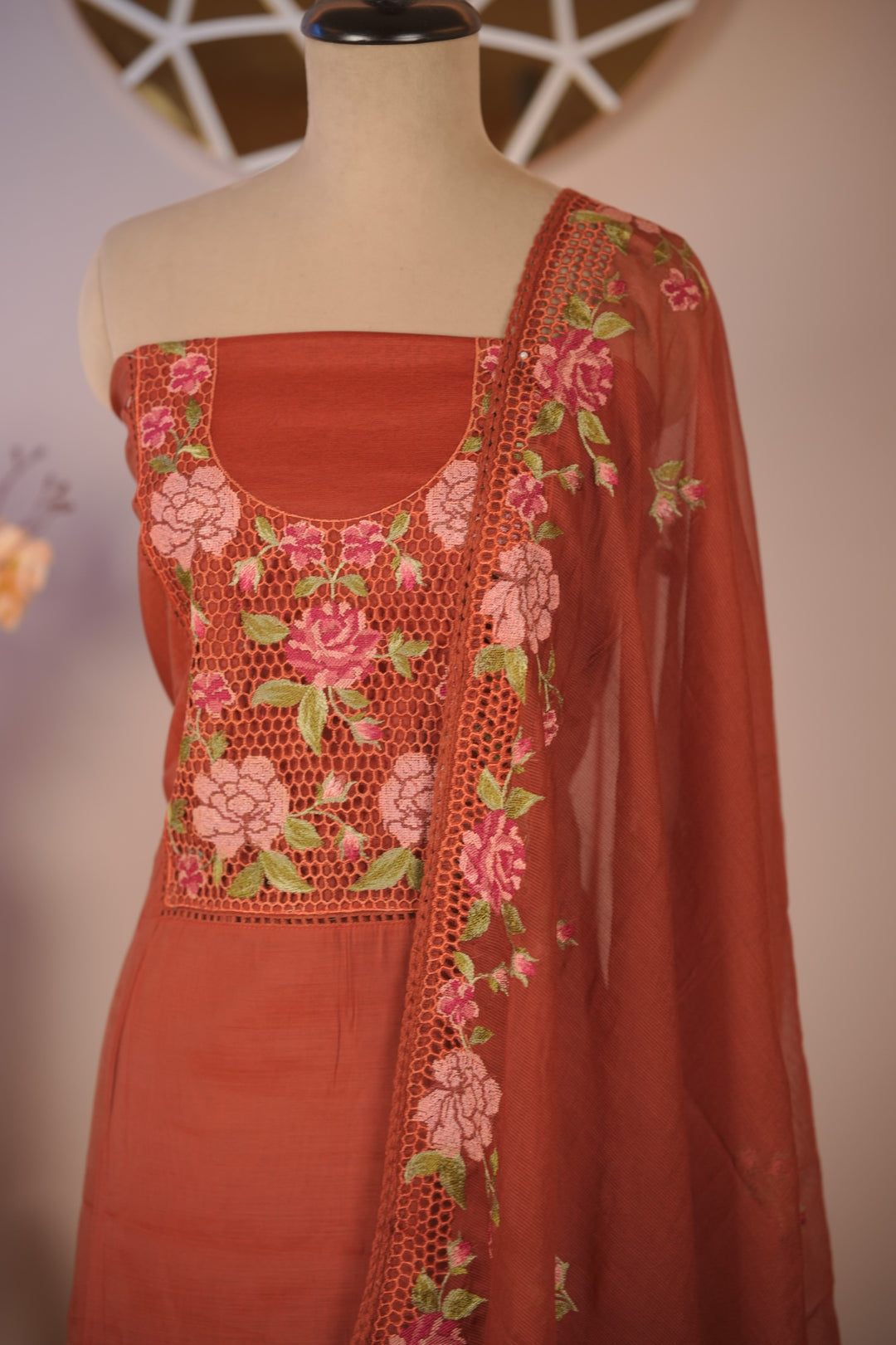 Chanderi salwar TSS01753