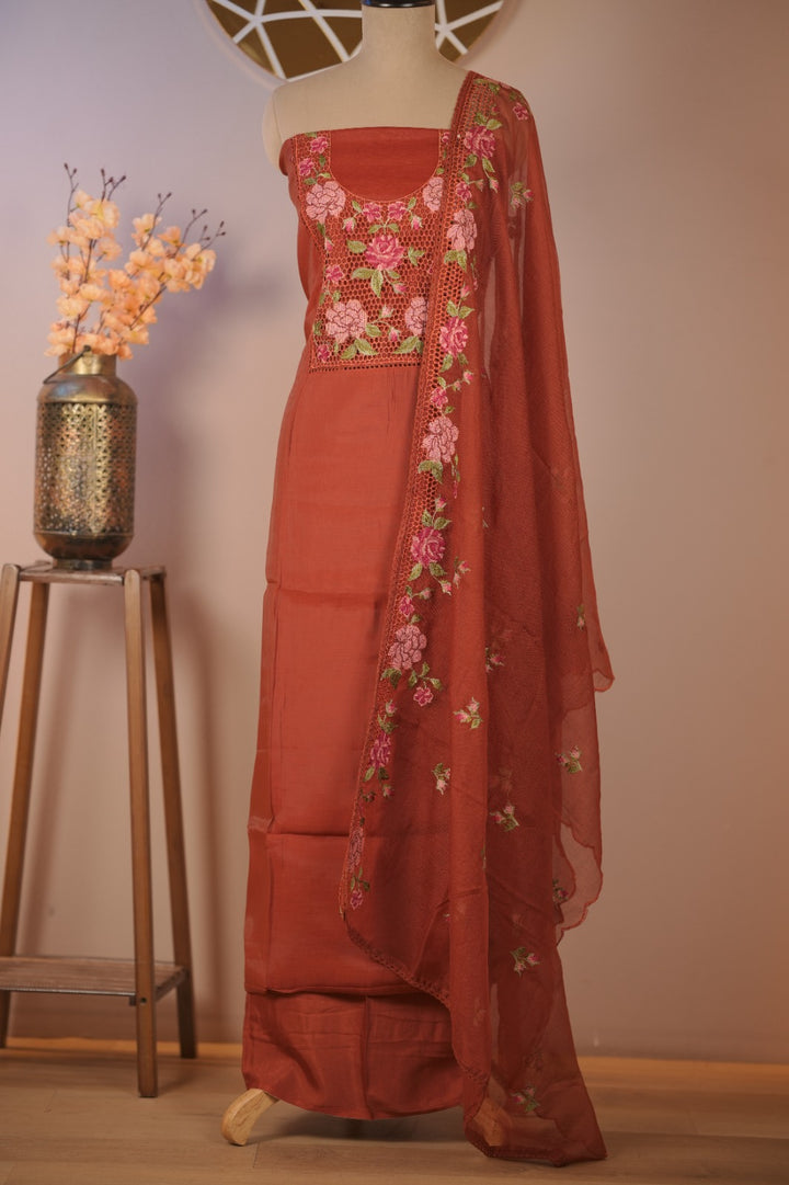 Chanderi salwar TSS01753