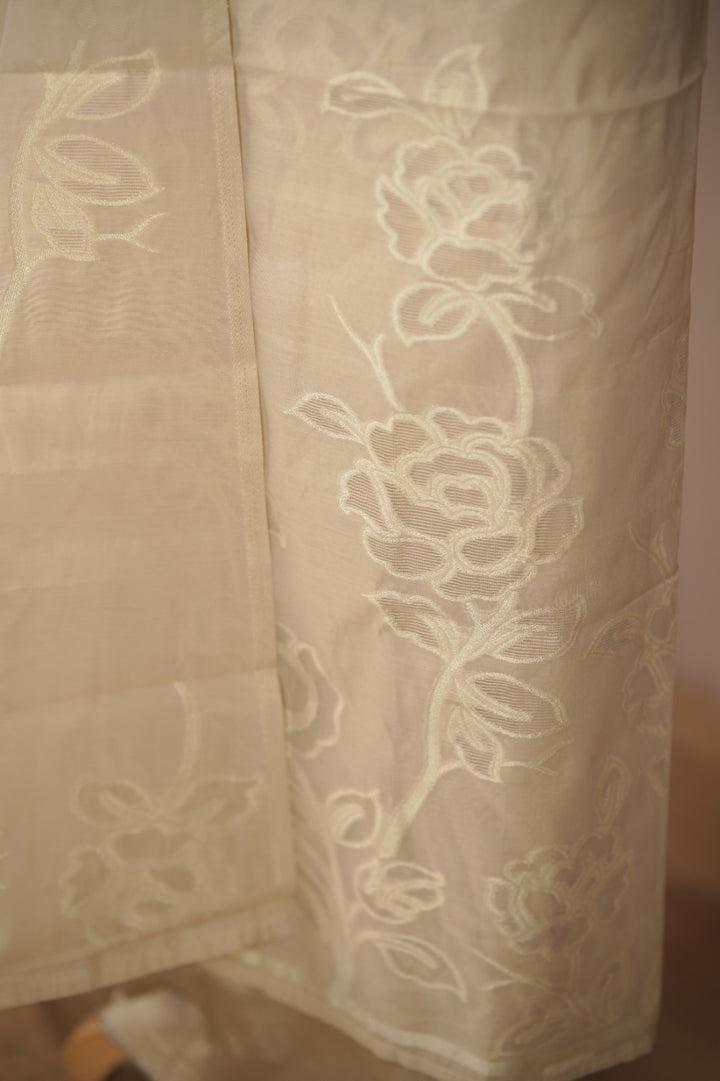 Semi Chanderi salwar TSS01744