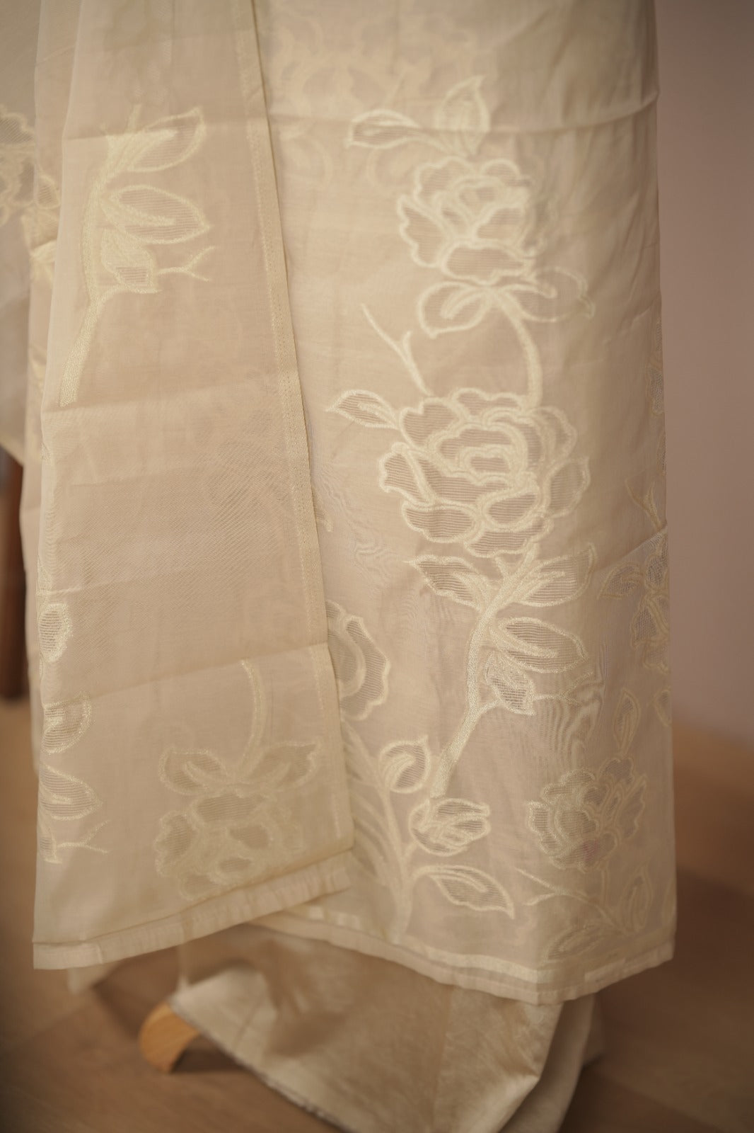 Semi Chanderi salwar TSS01744