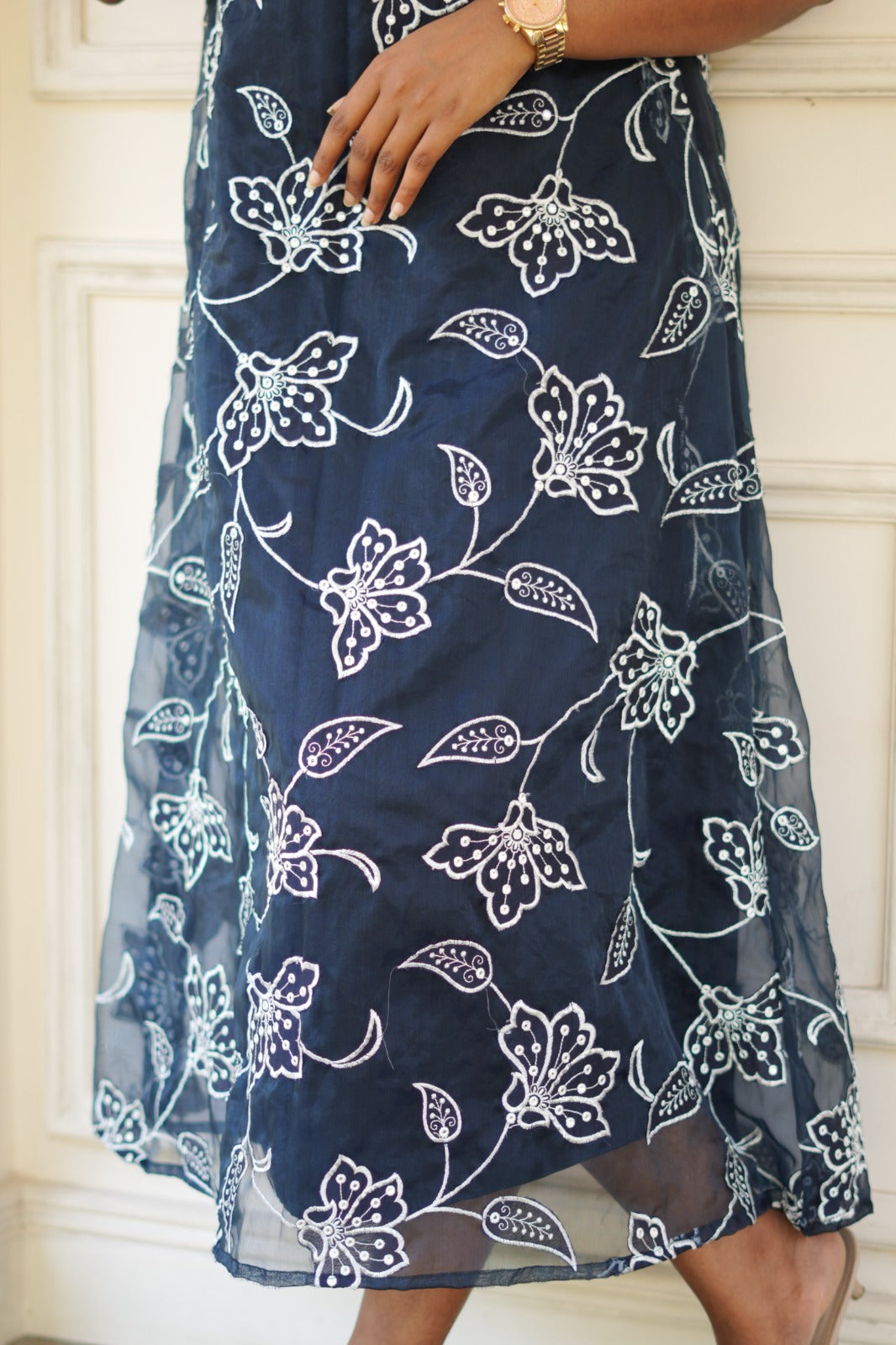 Floral Organza dress FS1074