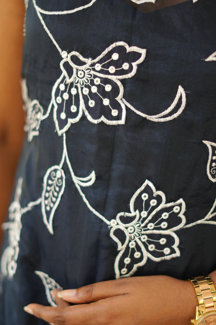 Floral Organza dress FS1074