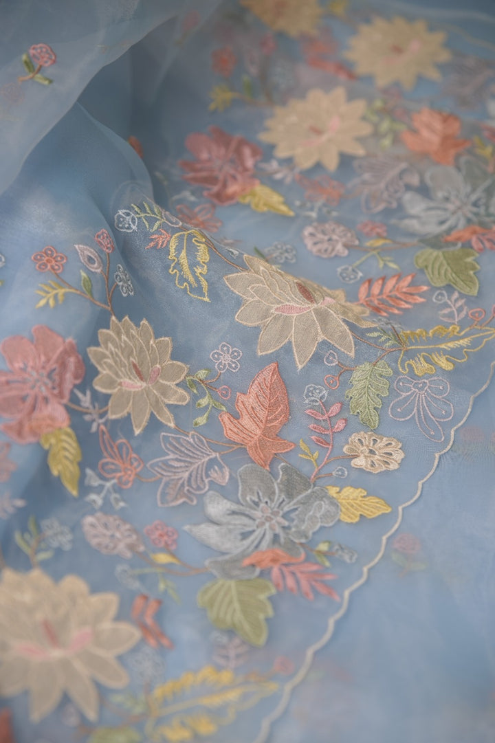 Glass Organza Saree TSA5938
