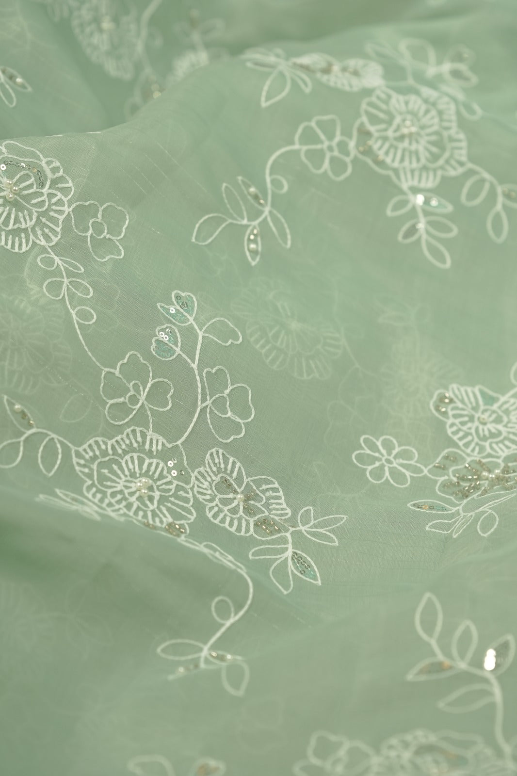 Chanderi Mix Material TRF5945