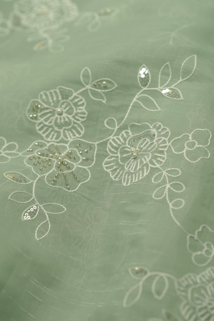 Chanderi Mix Material TRF5945