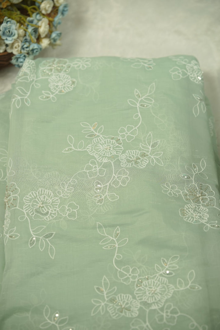 Chanderi Mix Material TRF5945