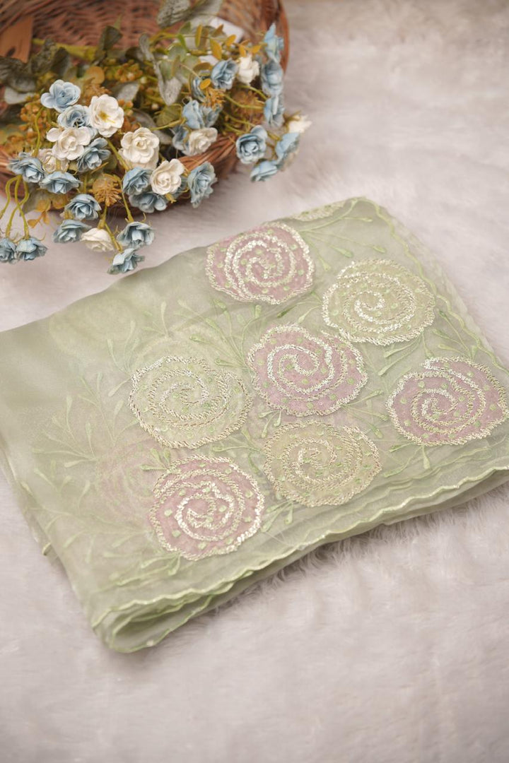 Organza Saree TSA5955