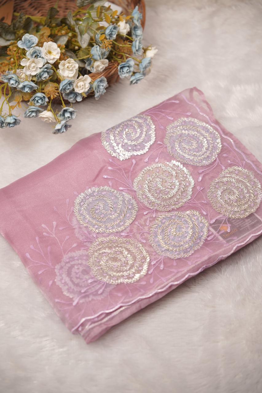 Organza Saree TSA5955