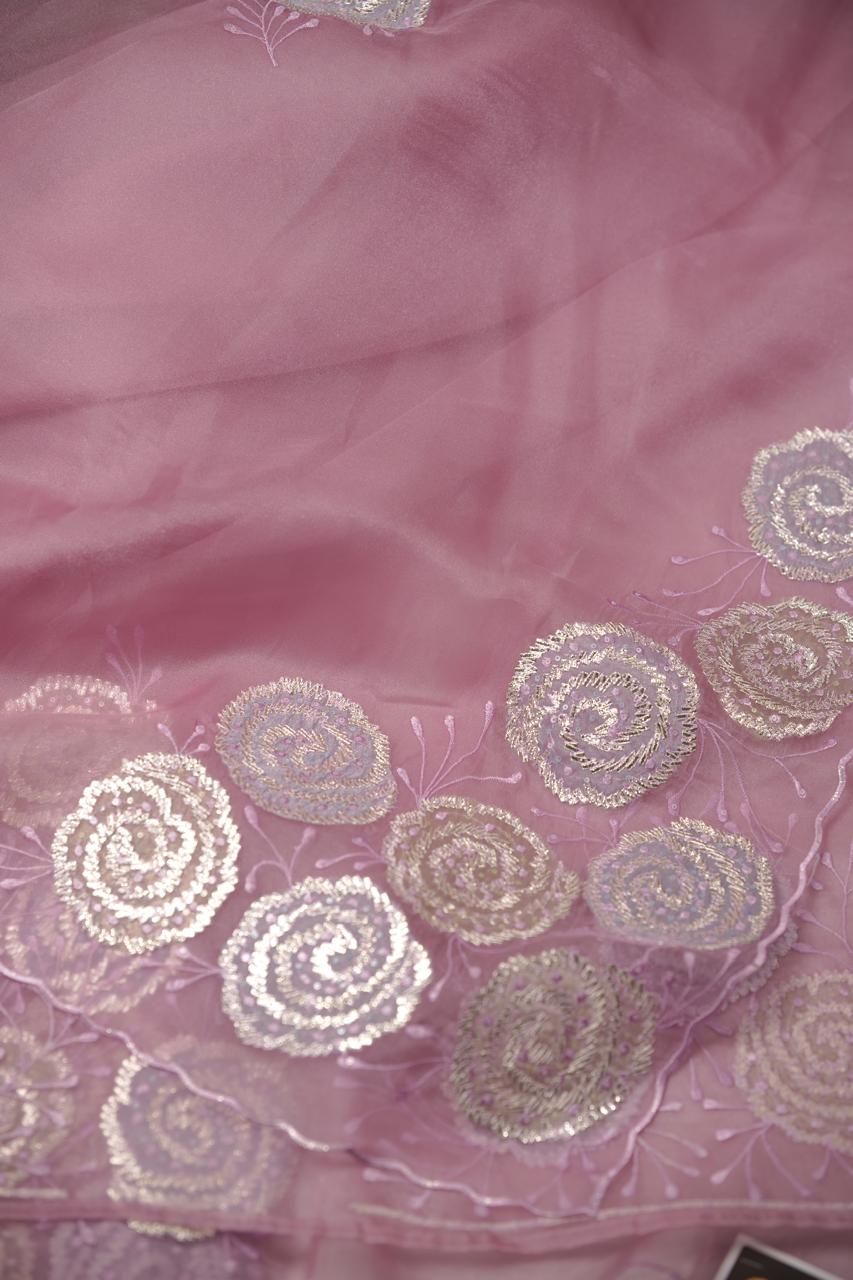 Organza Saree TSA5955
