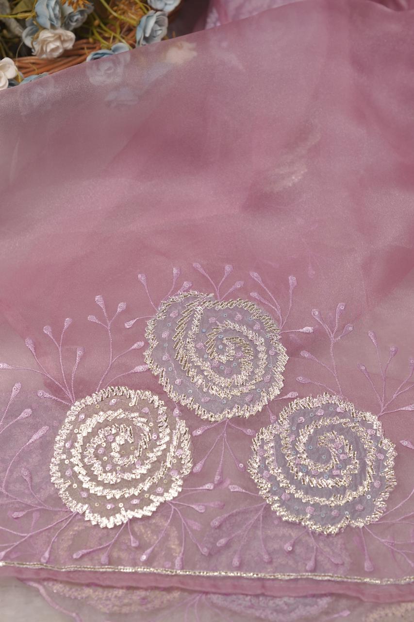 Organza Saree TSA5955