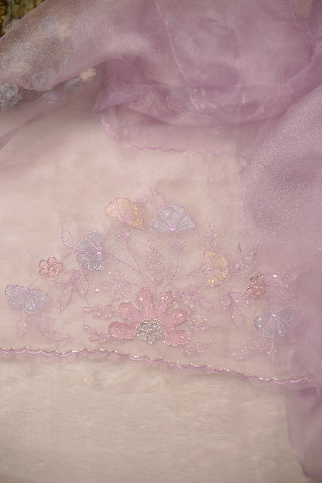 Organza Saree TSA5956