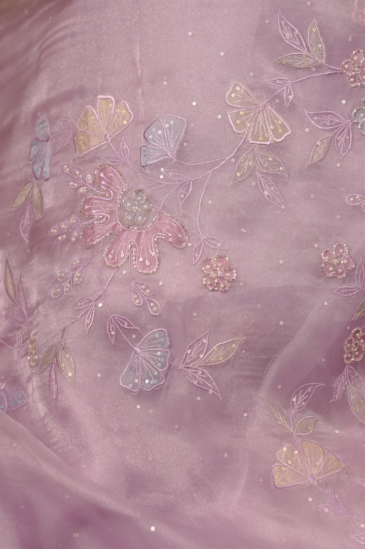 Organza Saree TSA5956