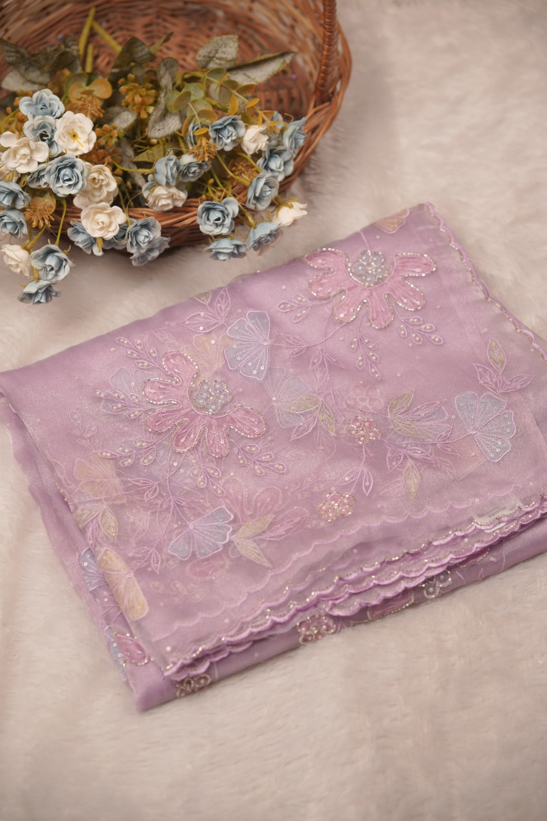 Organza Saree TSA5956