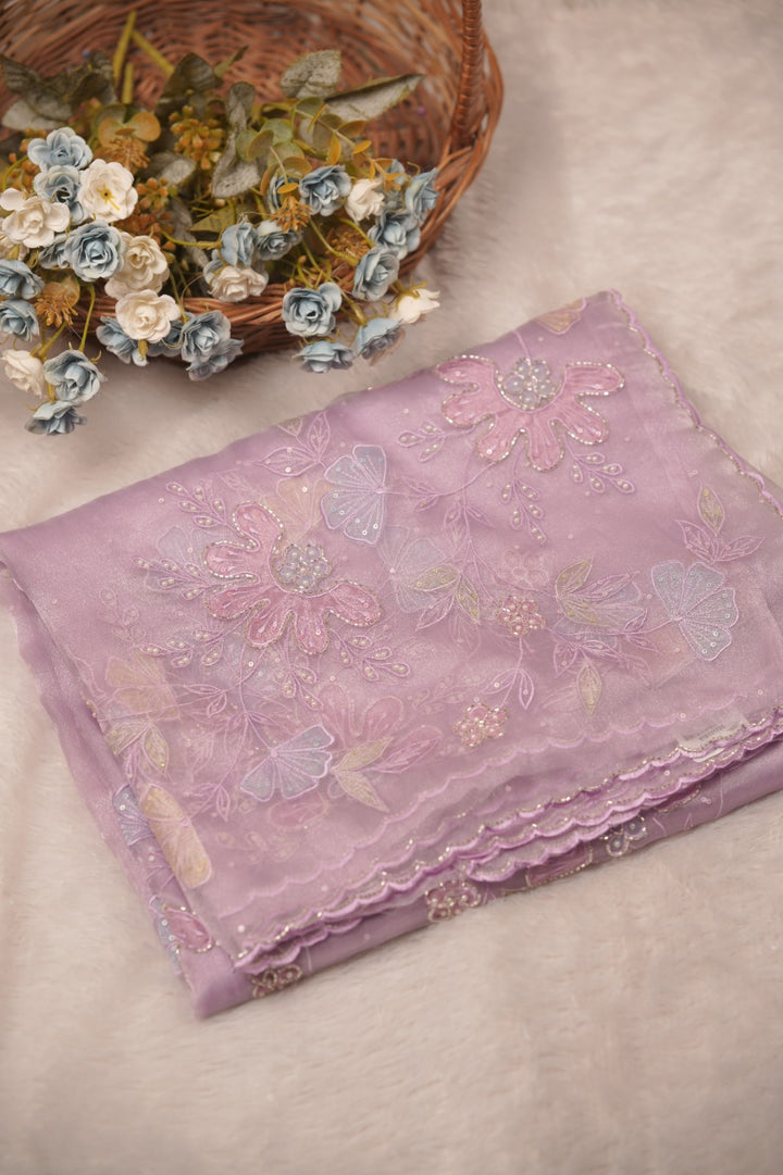 Organza Saree TSA5956