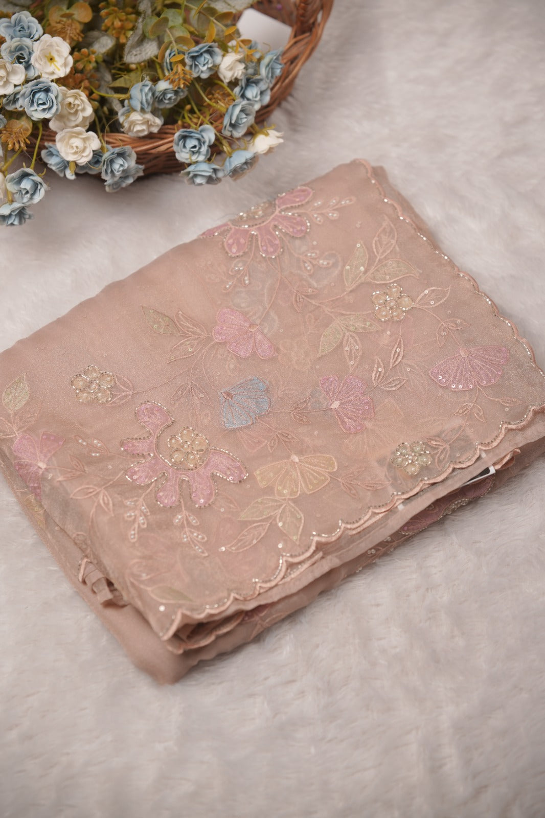Organza Saree TSA5956