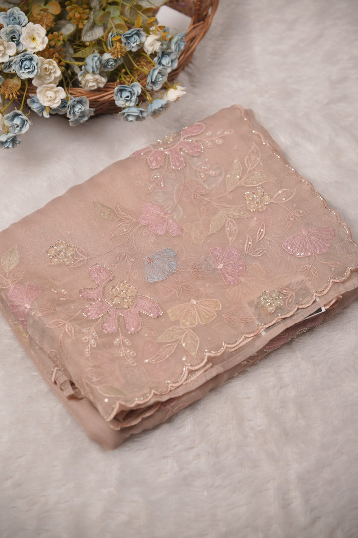 Organza Saree TSA5956