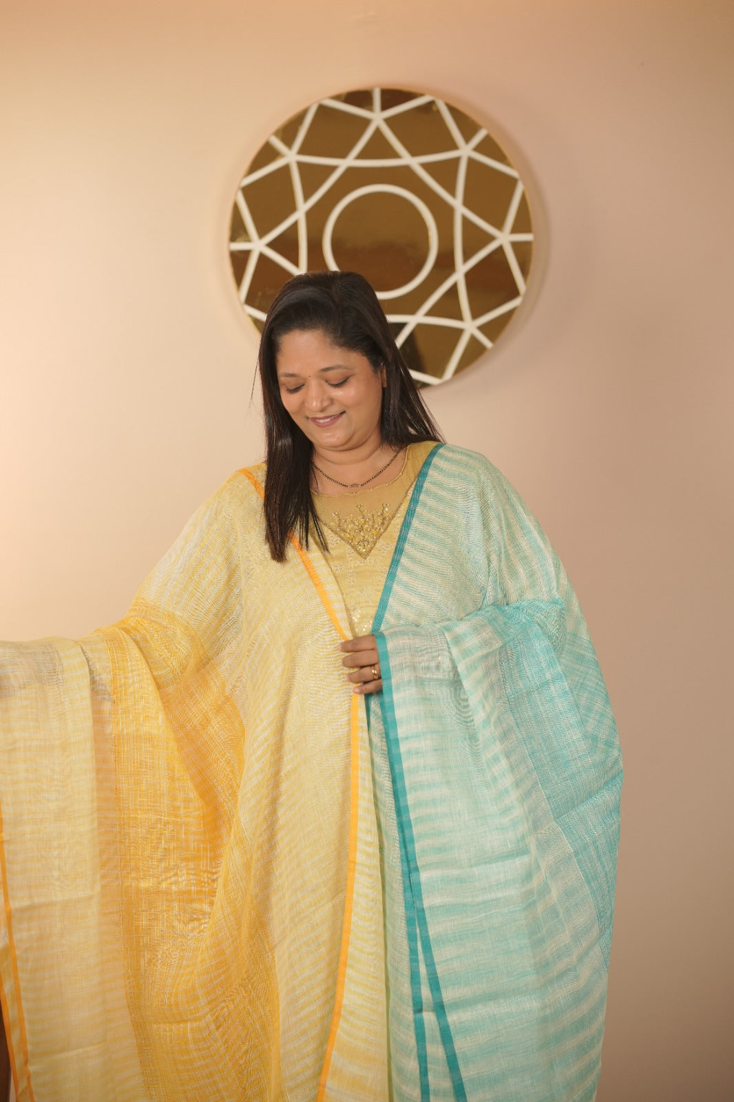 Linen Dupatta TDA5972