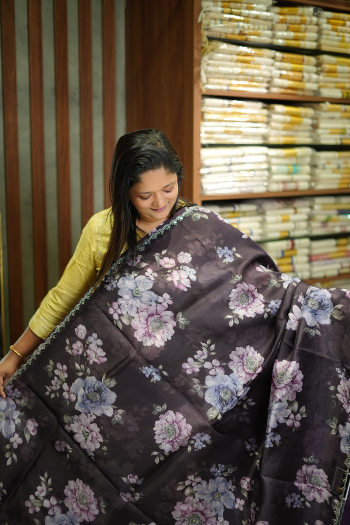 Organza Saree TSA6026