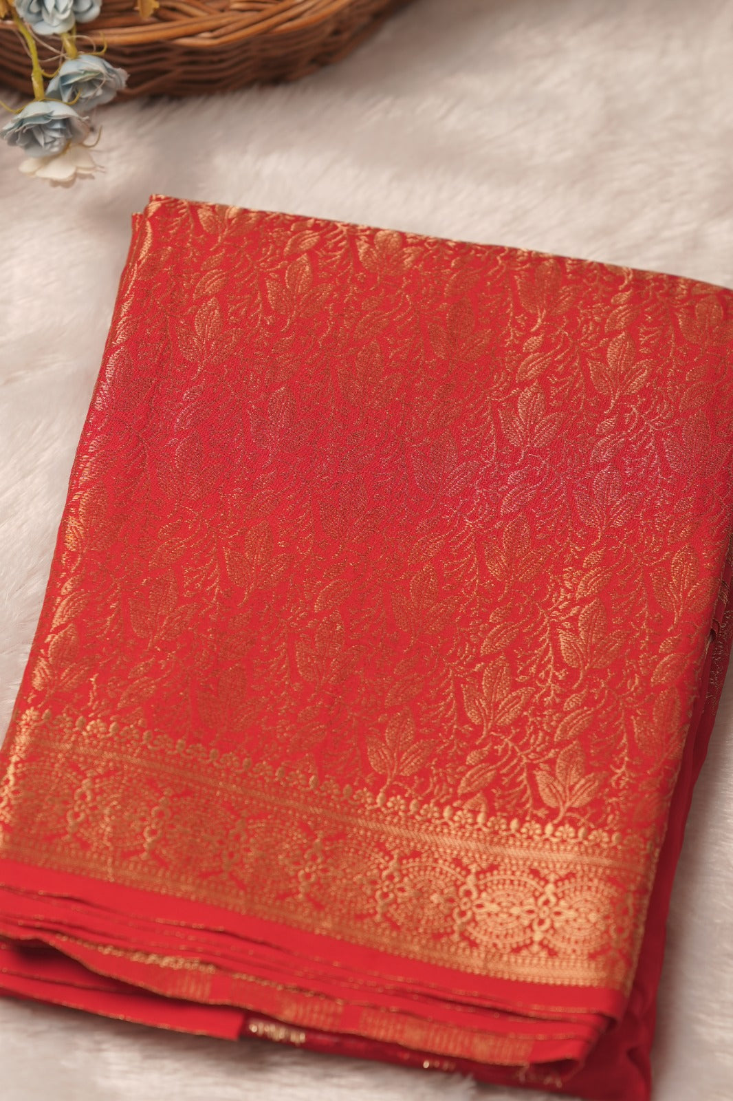 Crepe Silk Saree TSA5993
