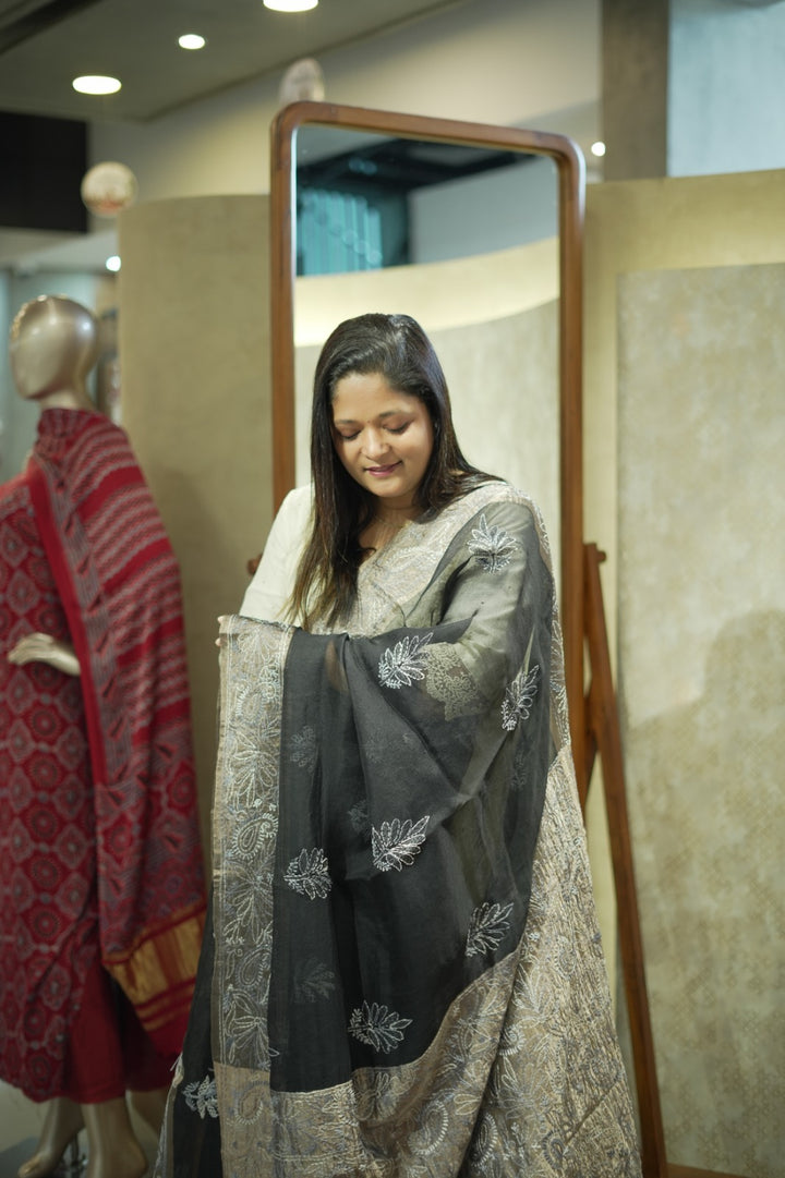 Organza Saree TSA6060