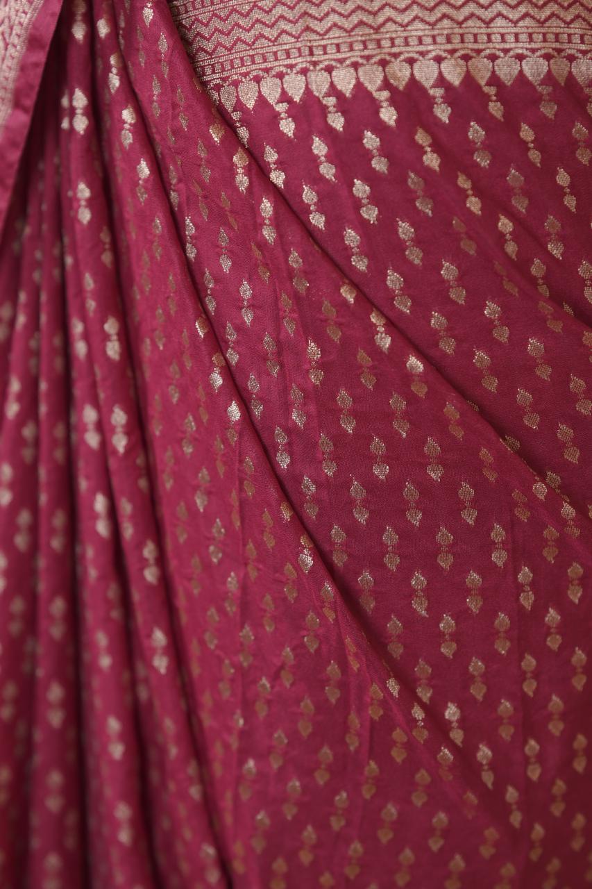 Semi Silk Saree TSA6019