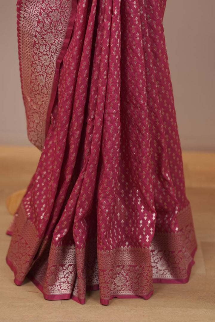 Semi Silk Saree TSA6019