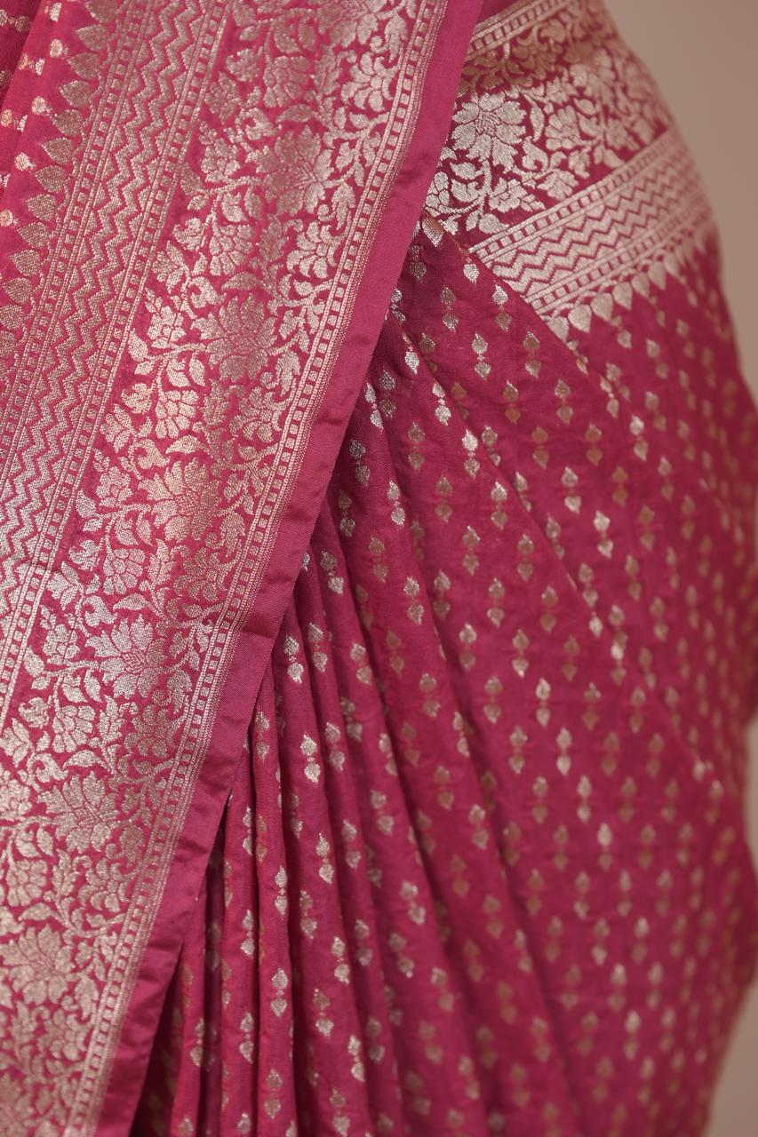 Semi Silk Saree TSA6019