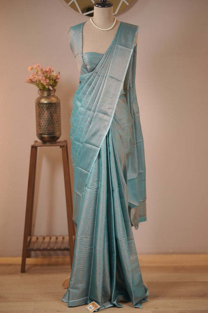 Semi Silk Saree TSA6023