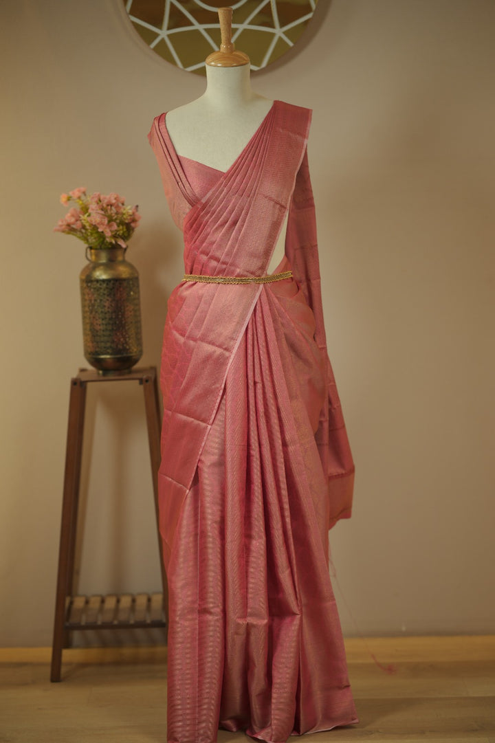 Semi Silk Saree TSA6024