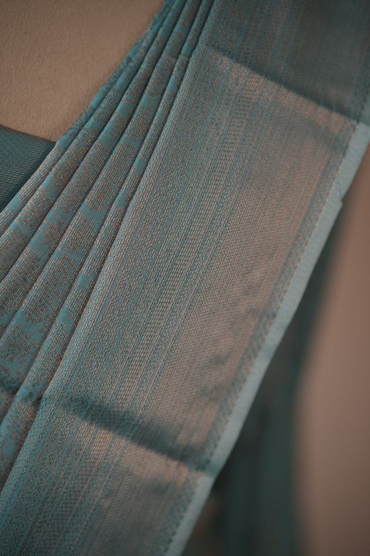 Semi Silk Saree TSA6023