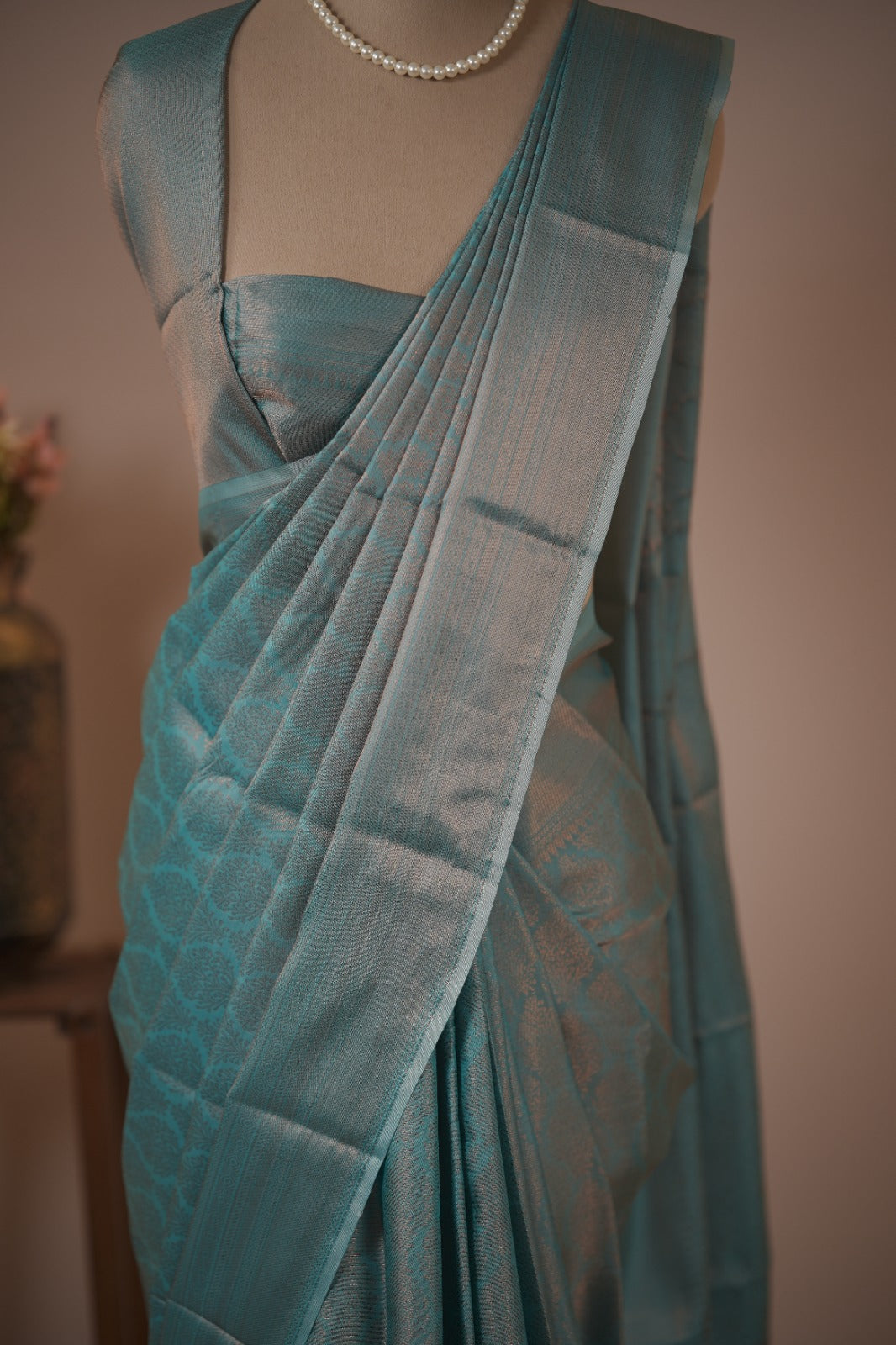 Semi Silk Saree TSA6023