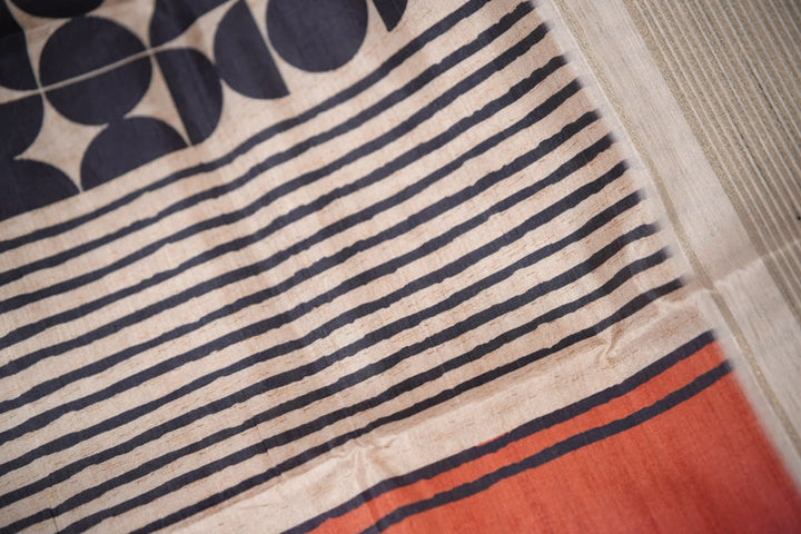 Semi Tussar Saree TSA01813