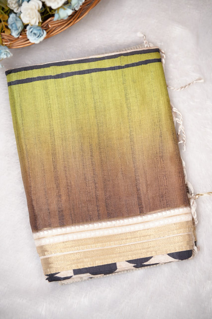Semi Tussar Saree TSA01815
