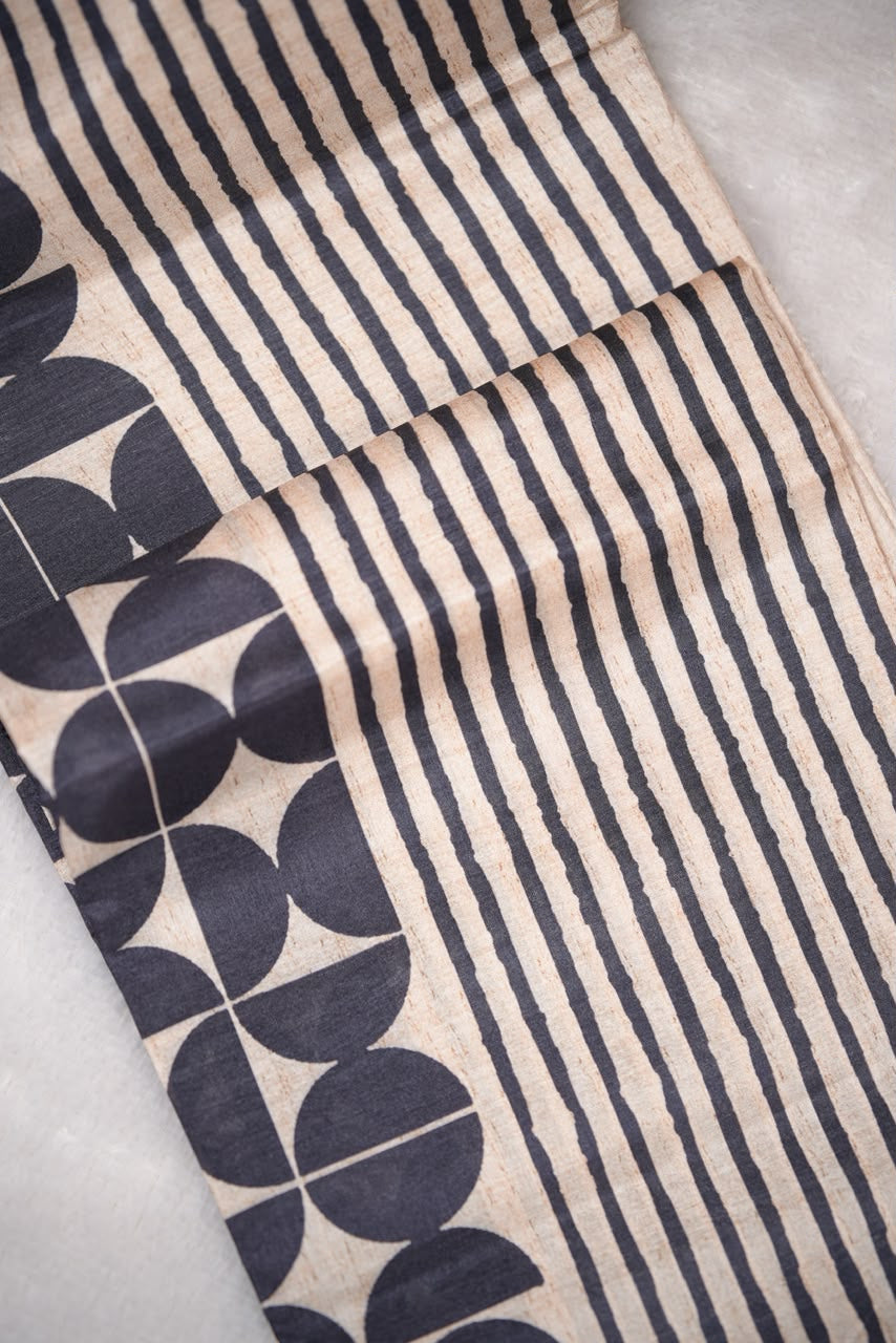 Semi Tussar Saree TSA01815
