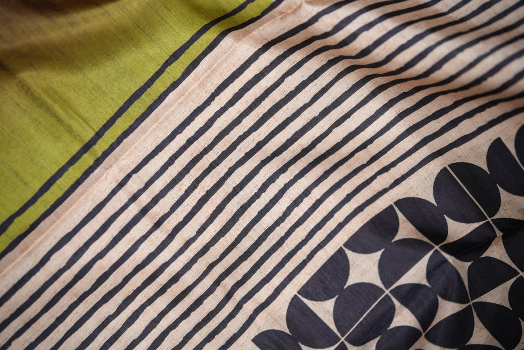 Semi Tussar Saree TSA01815