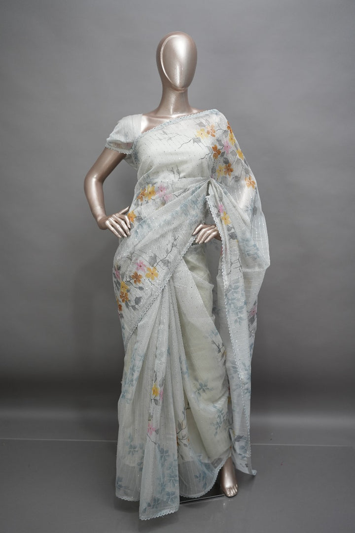 Organza Saree TSA 142