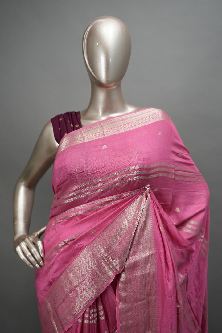 Semi Silk Saree TSA1651