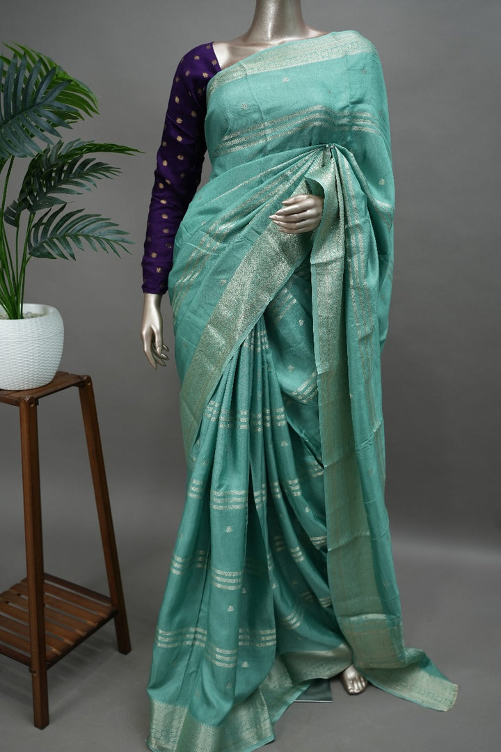 Semi Silk Saree TSA1651