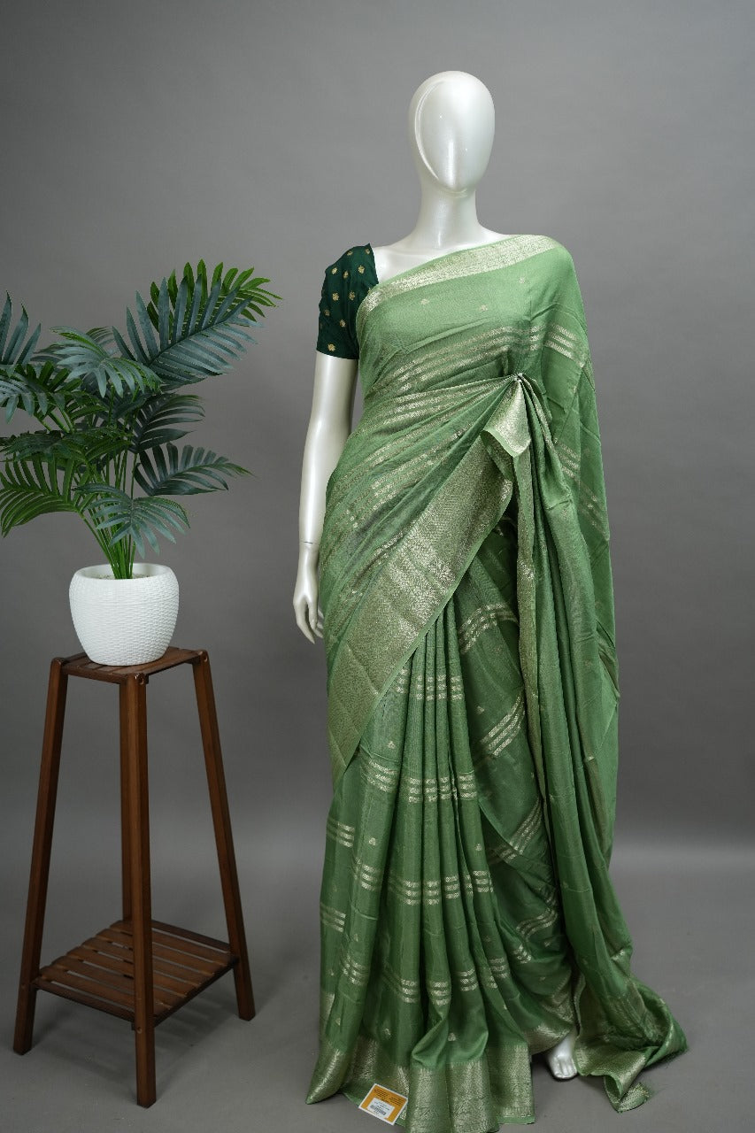 Semi Silk Saree TSA1651