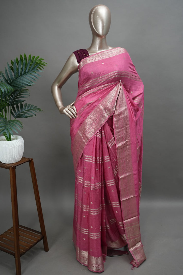 Semi Silk Saree TSA1651