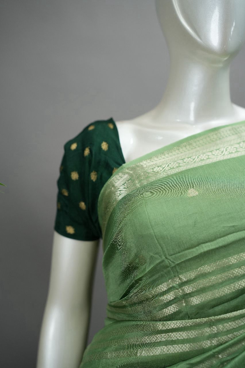 Semi Silk Saree TSA1651