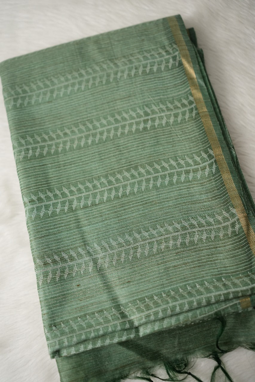 Semi Tussar Saree TSA2141