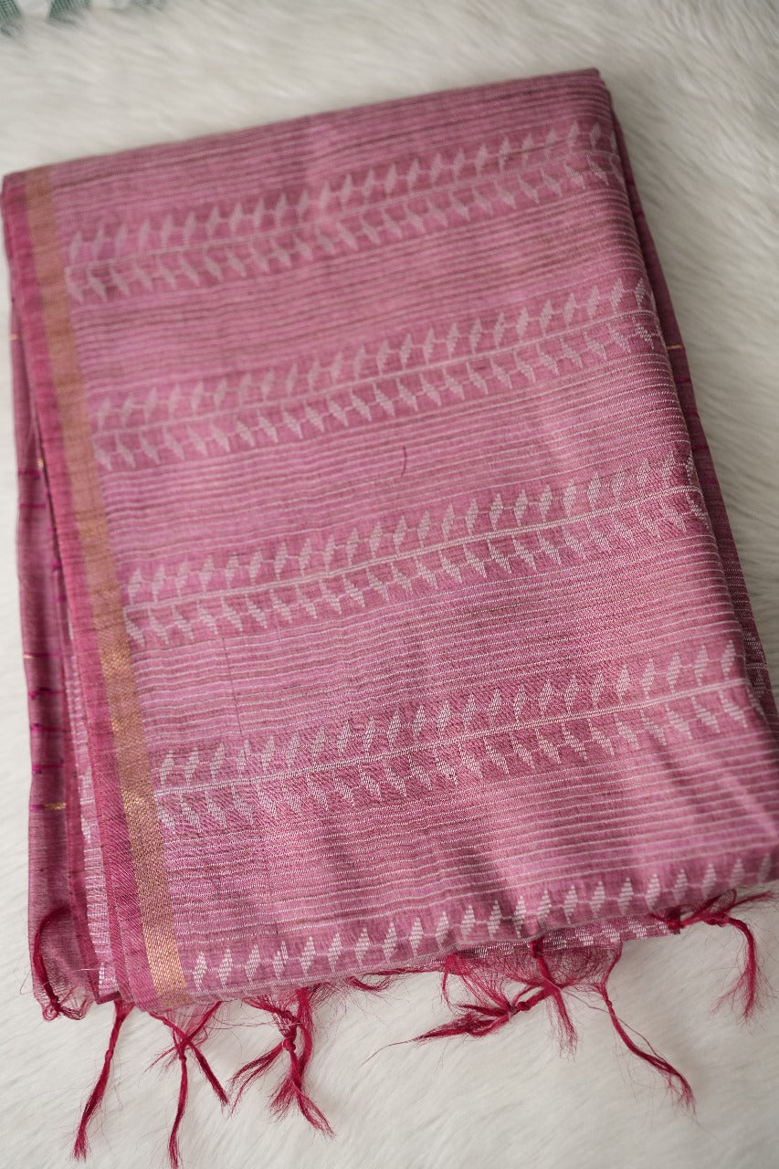 Semi Tussar Saree TSA2141