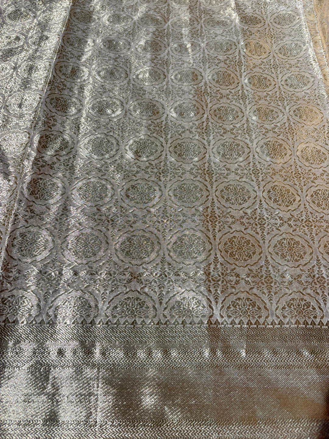 Pure Crushed Tissue Saree TSA3004